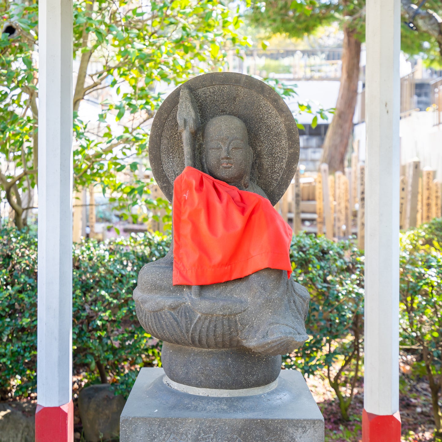平和会オリジナルお守り(延命地蔵尊)