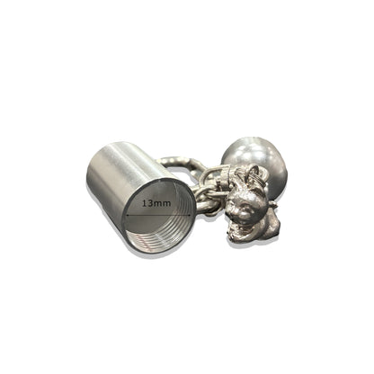 カプセルキーホルダー（チャーム付き）