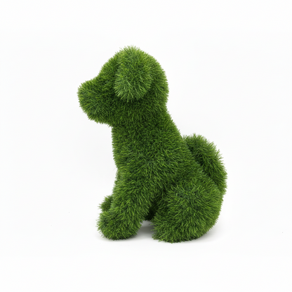 トピアリードッグ（人工芝のオブジェ）