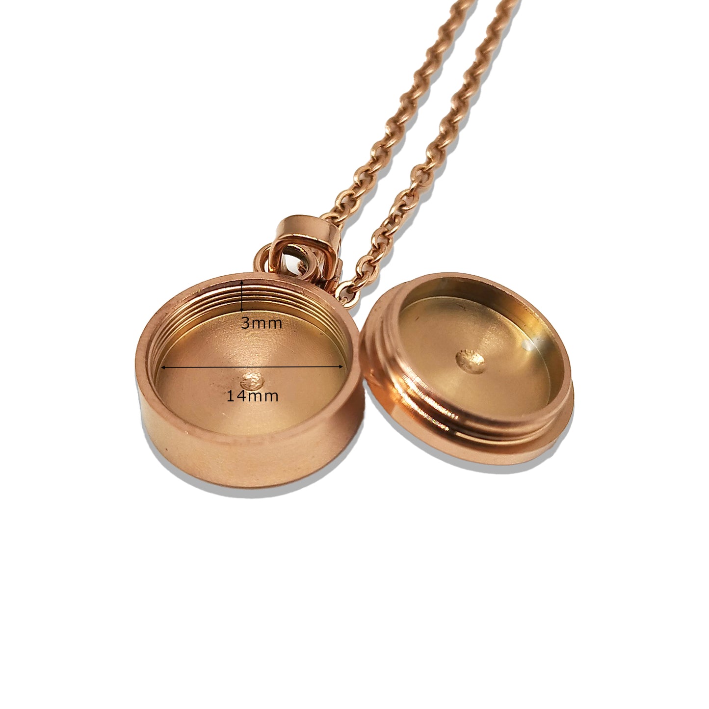 ステンレス 遺骨ペンダント（エタニティ―）