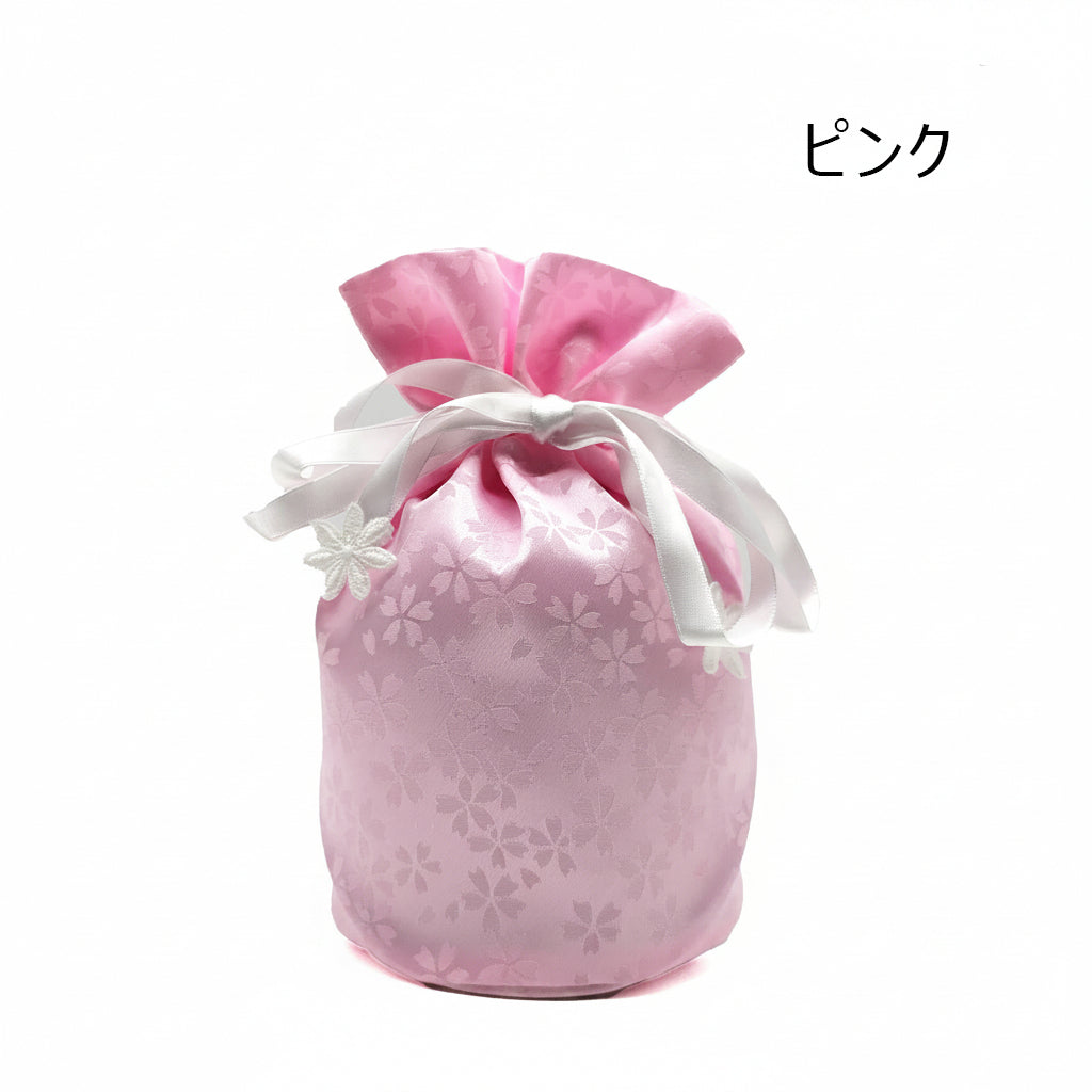 さくら 花つつみ【巾着タイプ骨壺カバー】