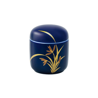 香蘭社　ルリ金蘭【2.5寸分骨壺】　