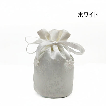 さくら 花つつみ【巾着タイプ骨壺カバー】