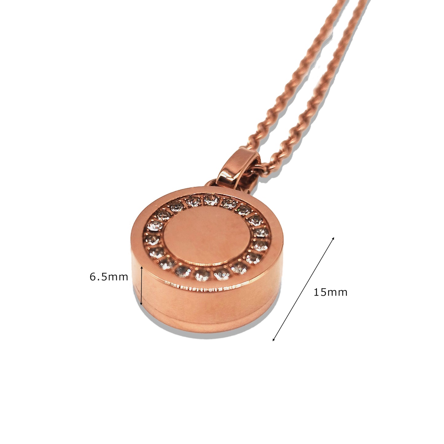 ステンレス 遺骨ペンダント（エタニティ―）