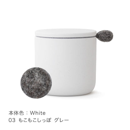 docco-どっこ　ペット骨壺「しっぽのこつつぼ」3寸