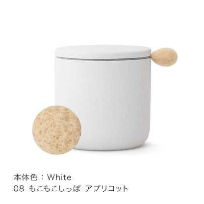 docco-どっこ　ペット骨壺「しっぽのこつつぼ」3寸
