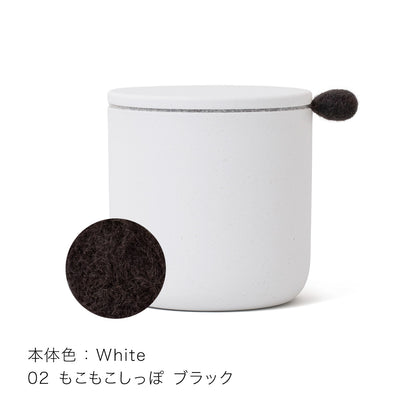 docco-どっこ　ペット骨壺「しっぽのこつつぼ」4寸