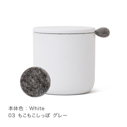 docco-どっこ　ペット骨壺「しっぽのこつつぼ」4寸