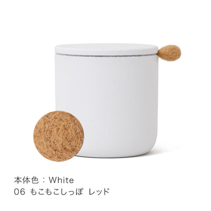 docco-どっこ　ペット骨壺「しっぽのこつつぼ」4寸