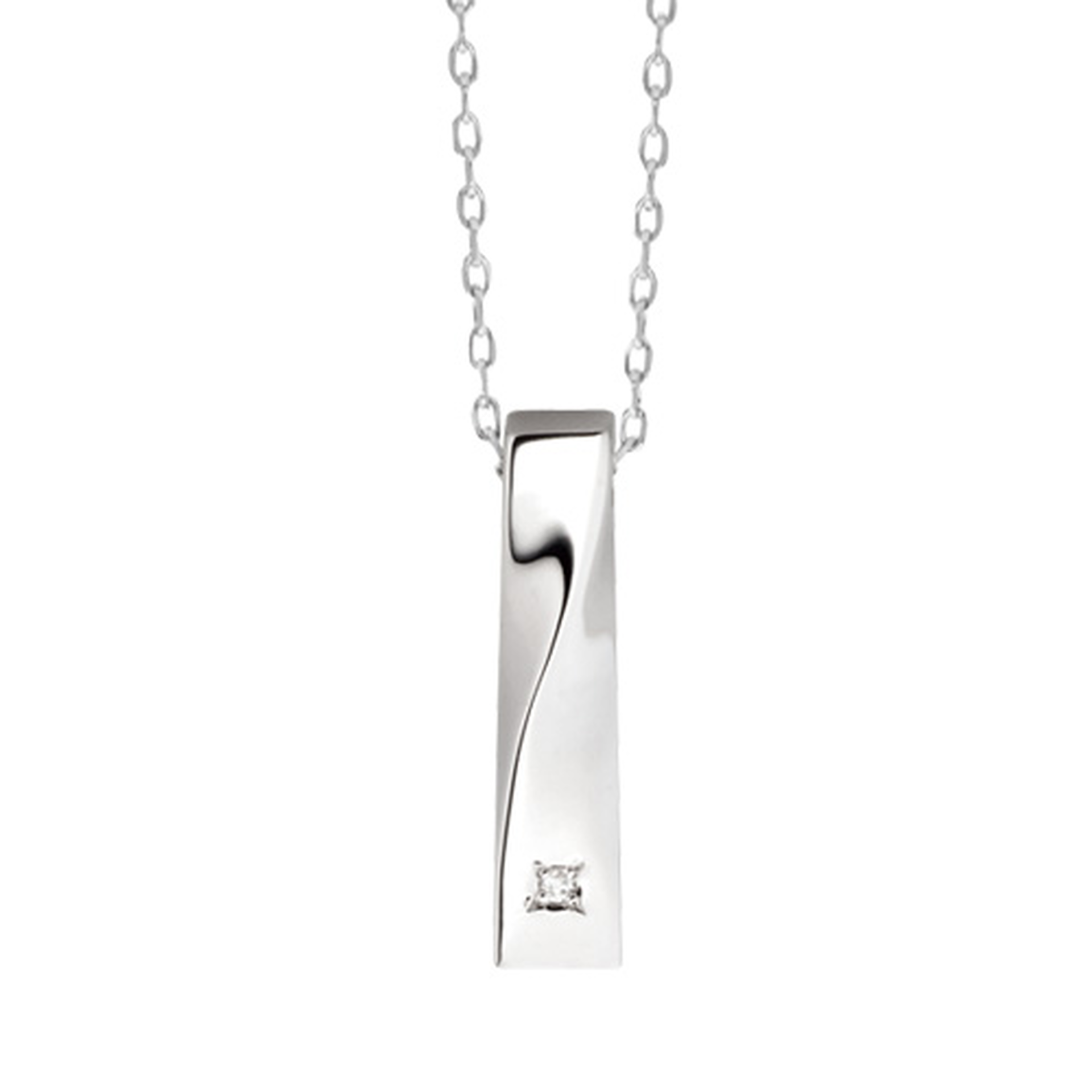 ペット遺骨ペンダント シルバーペンダント【ツイスト】／ペット